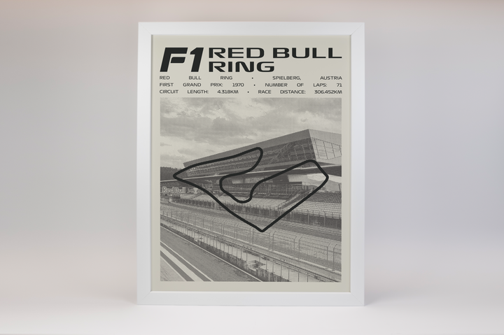 Red Bull Ring Poster – Picture Series