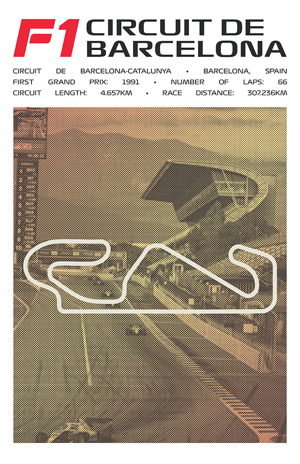 Circuit de Barcelona-Catalunya Poster – Picture Series