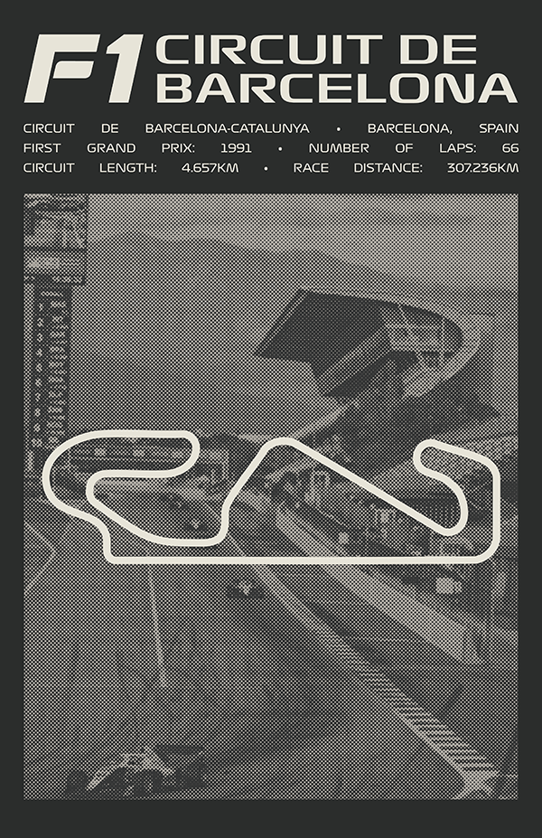 Circuit de Barcelona-Catalunya Poster – Picture Series