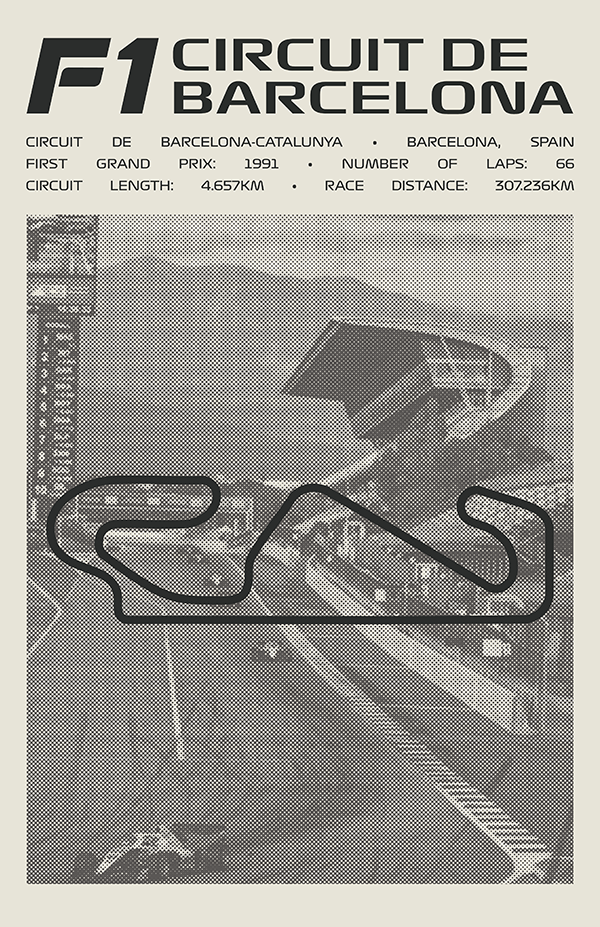 Circuit de Barcelona-Catalunya Poster – Picture Series