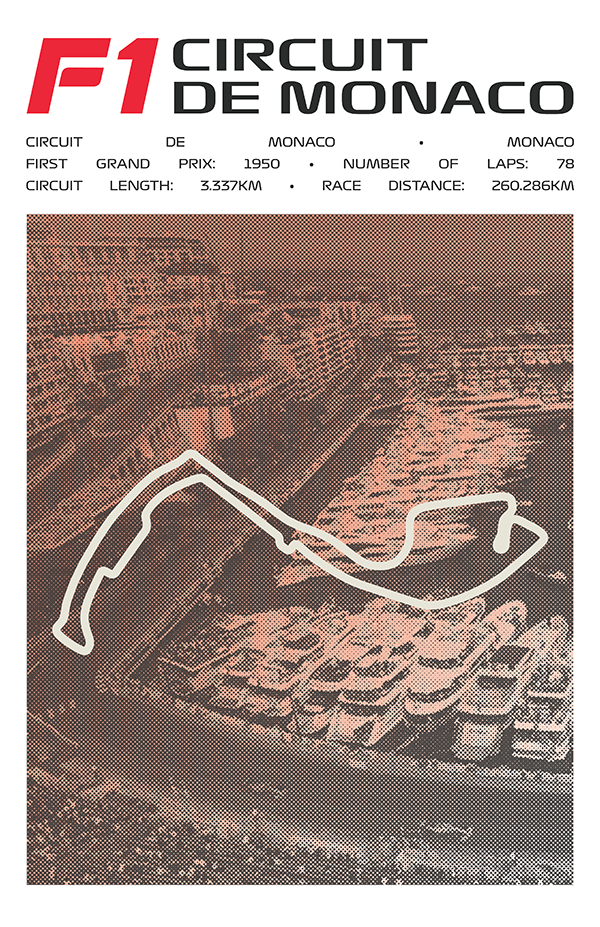 Circuit de Monaco Poster – Picture Series