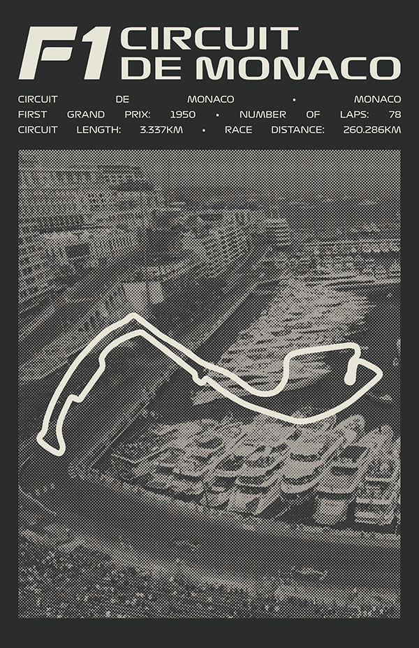 Circuit de Monaco Poster – Picture Series