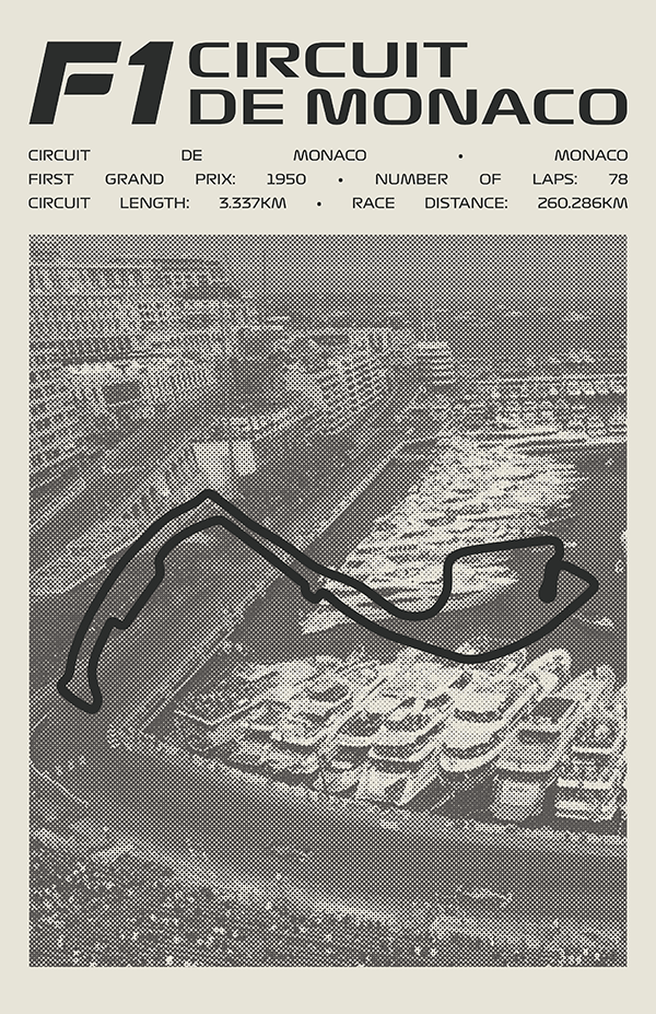 Circuit de Monaco Poster – Picture Series