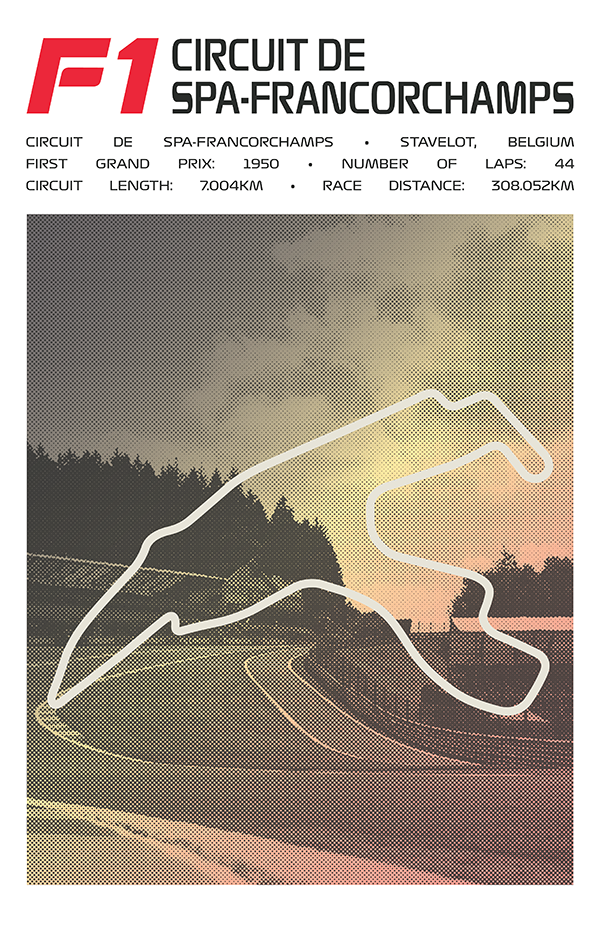Circuit de Spa-Francorchamps Poster – Picture Series