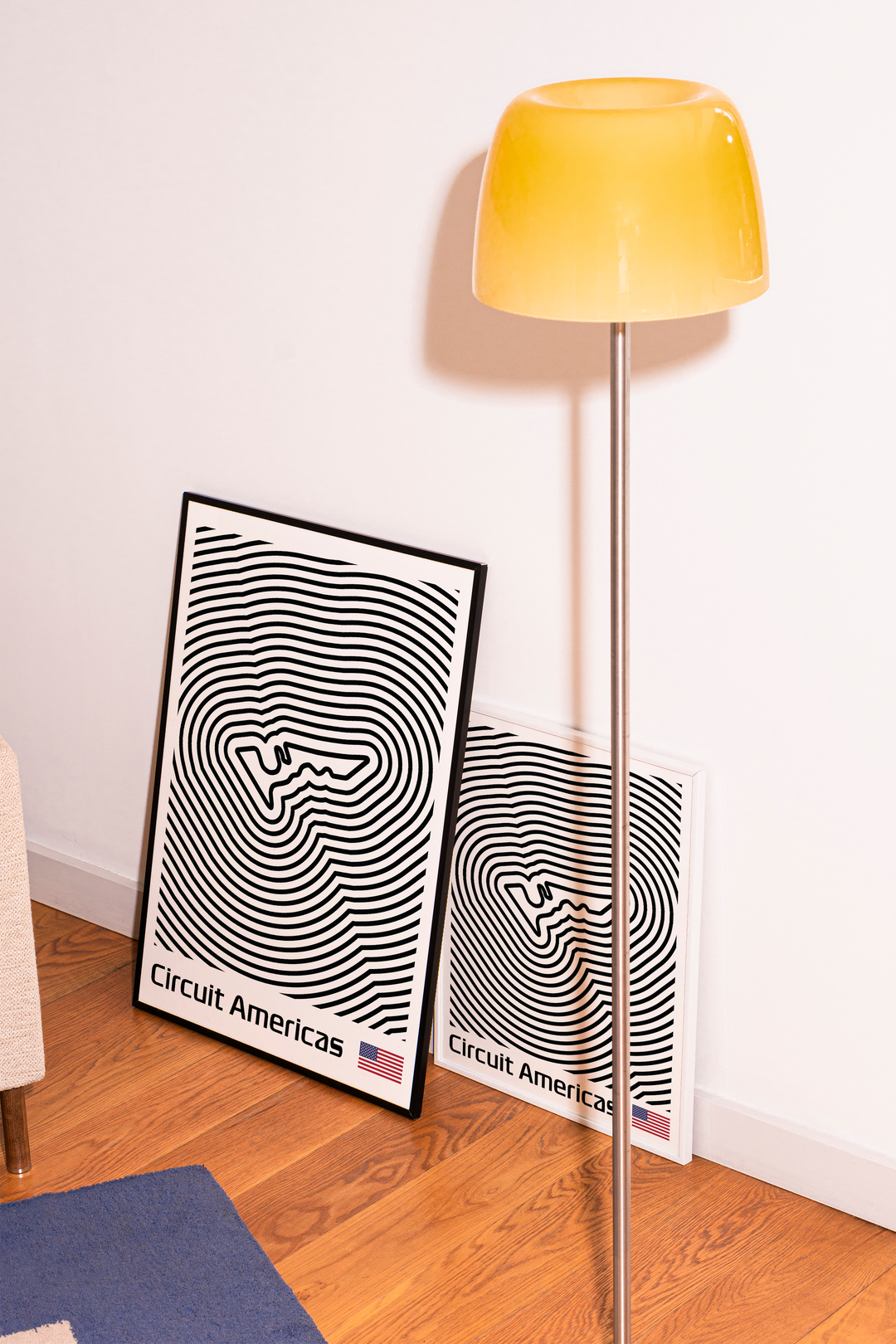 Circuit of The Americas Poster – Line Series