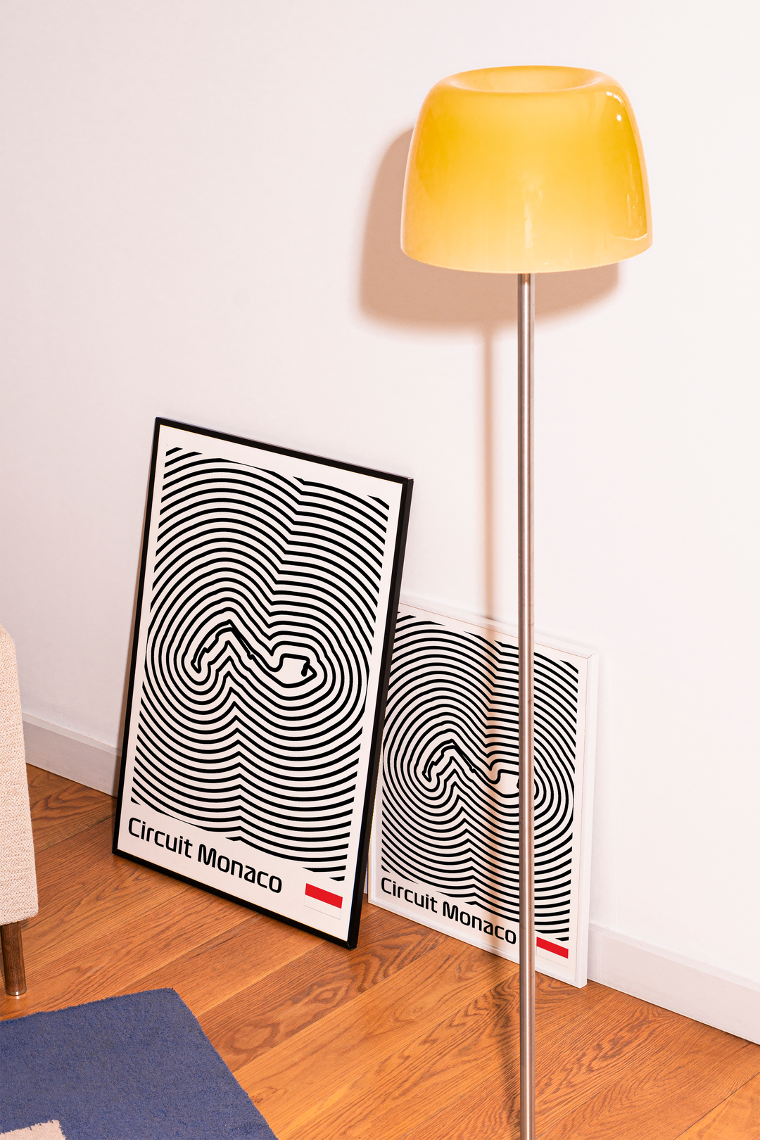 Circuit de Monaco Poster – Line Series