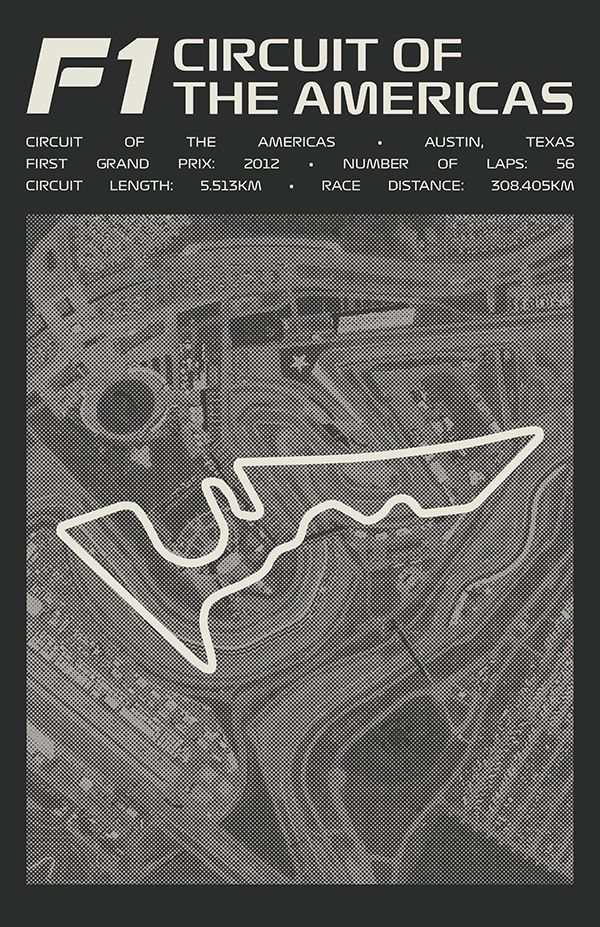 Circuit of The Americas Poster – Picture Series
