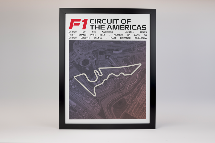 Circuit of The Americas Poster – Picture Series