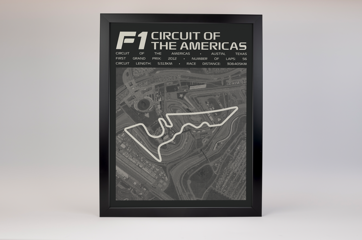 Circuit of The Americas Poster – Picture Series