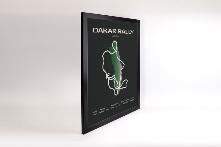 Dakar Rally Poster – Minimal Series