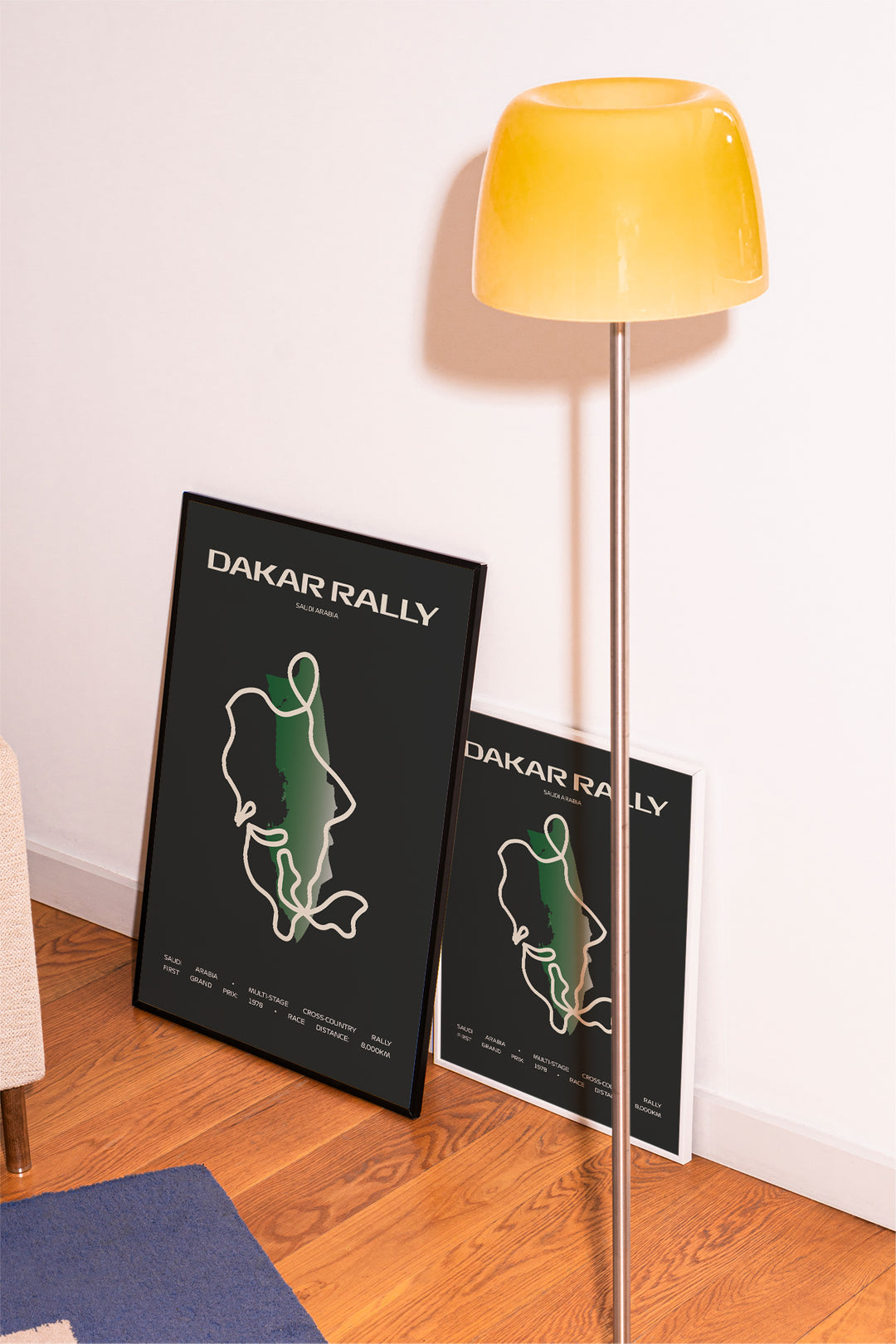 Dakar Rally Poster – Minimal Series
