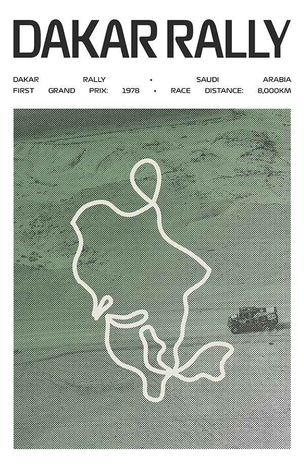 Dakar Rally Poster – Picture Series