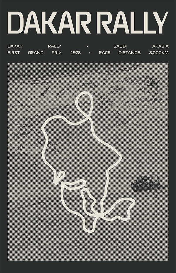 Dakar Rally Poster – Picture Series