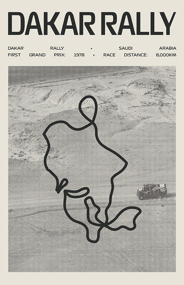 Dakar Rally Poster – Picture Series