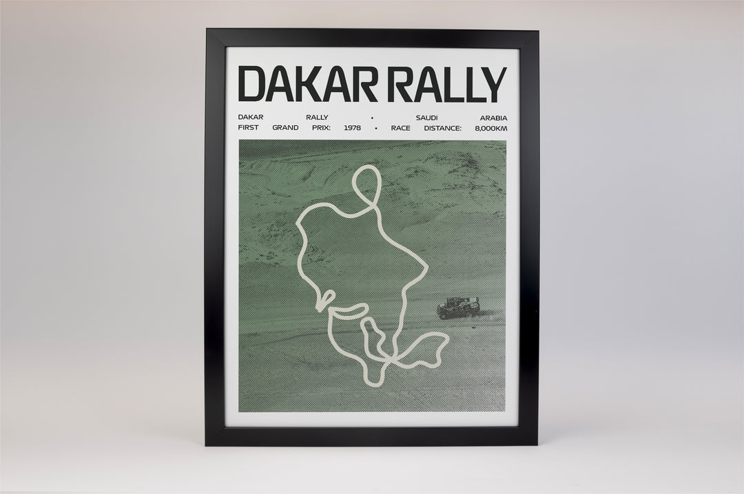 Dakar Rally Poster – Picture Series
