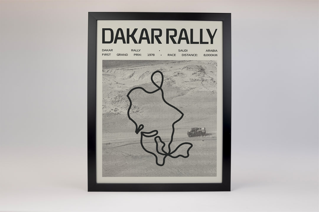 Dakar Rally Poster – Picture Series