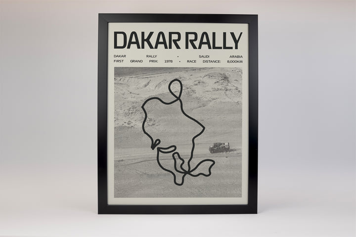 Dakar Rally Poster – Picture Series