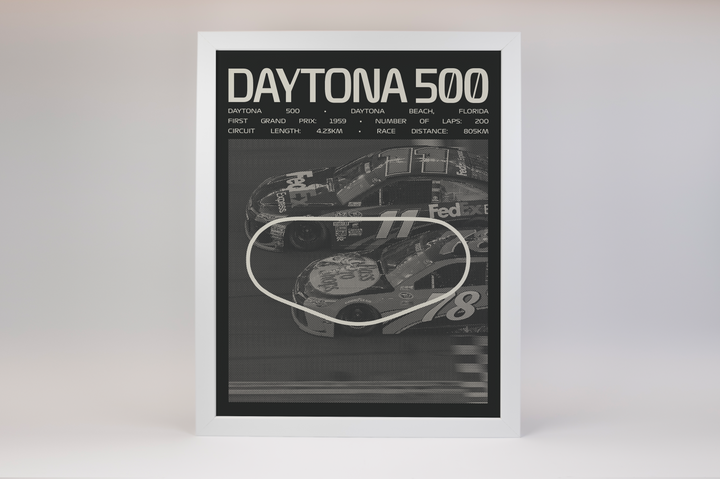 Daytona 500 Poster – Picture Series