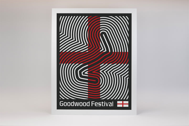 Goodwood Festival of Speed Poster – Line Series