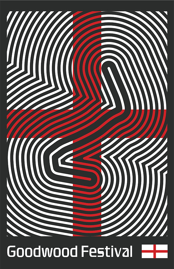 Goodwood Festival of Speed Poster – Line Series