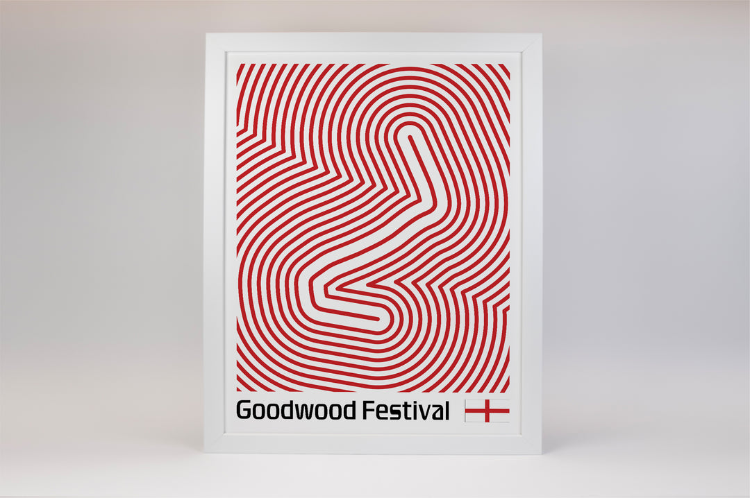 Goodwood Festival of Speed Poster – Line Series
