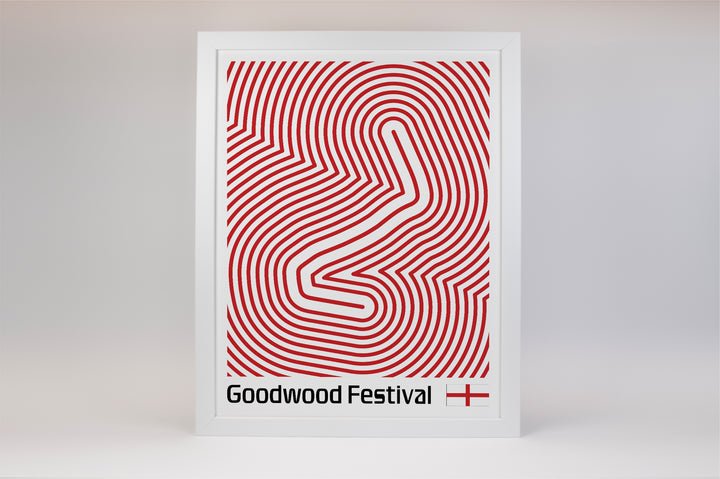 Goodwood Festival of Speed Poster – Line Series