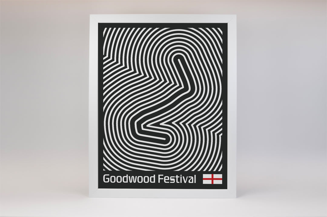 Goodwood Festival of Speed Poster – Line Series