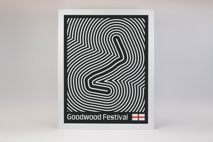 Goodwood Festival of Speed Poster – Line Series