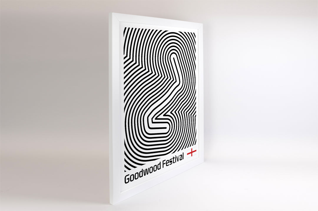 Goodwood Festival of Speed Poster – Line Series
