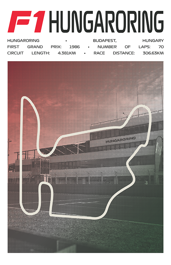 Hungaroring Poster – Picture Series