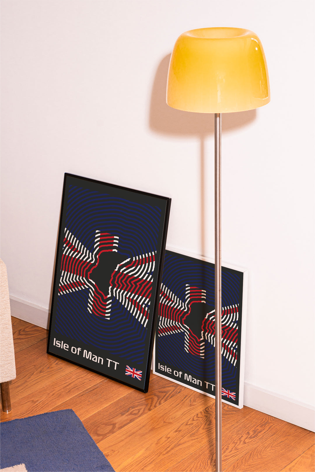 Isle of Man TT Poster – Line Series