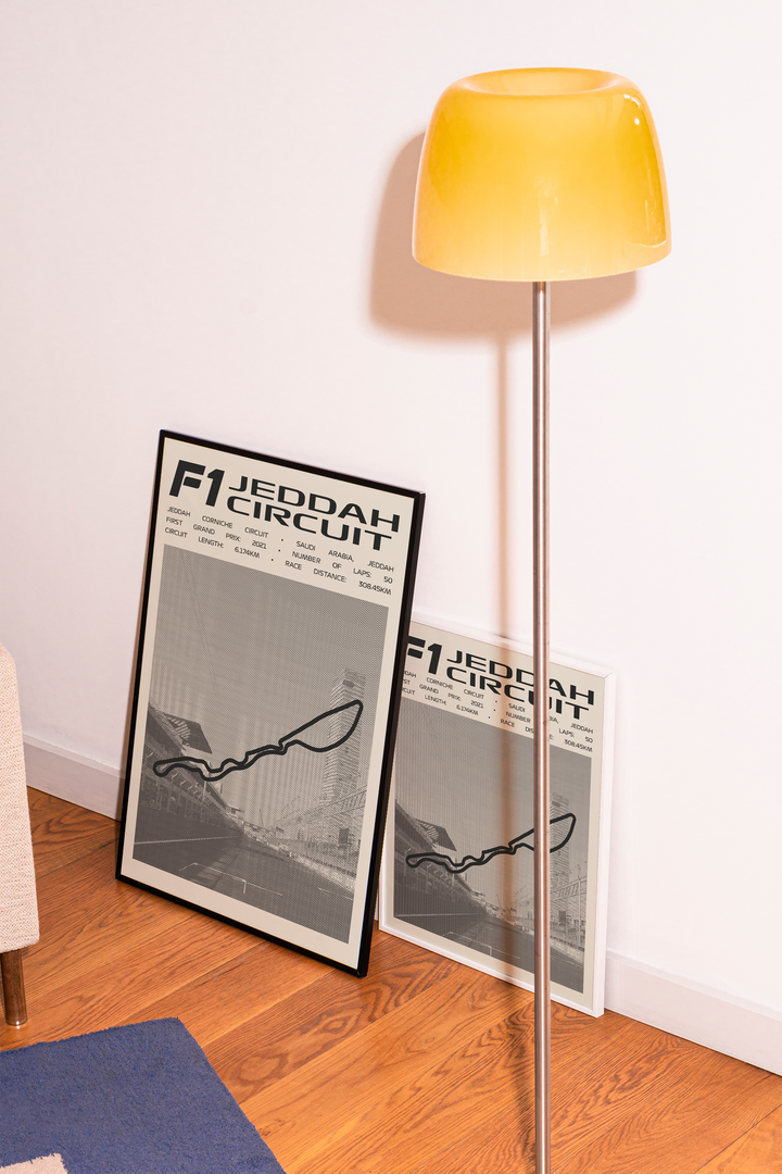 Jeddah Corniche Circuit Poster – Picture Series