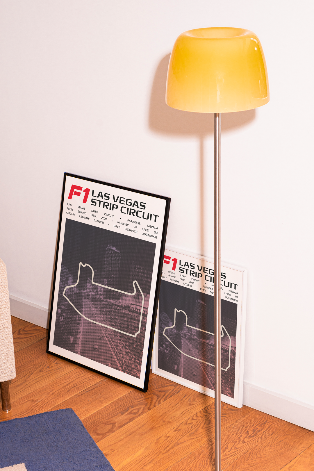 Las Vegas Strip Circuit Poster – Picture Series