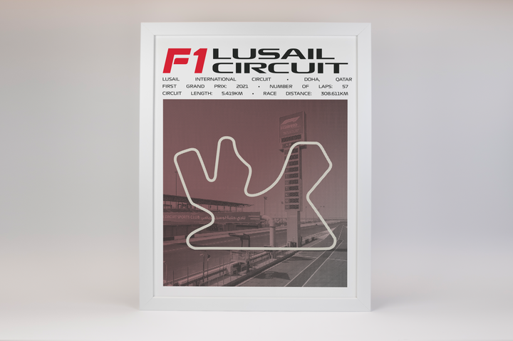 Lusail International Circuit Poster – Picture Series