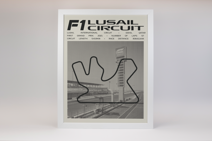 Lusail International Circuit Poster – Picture Series