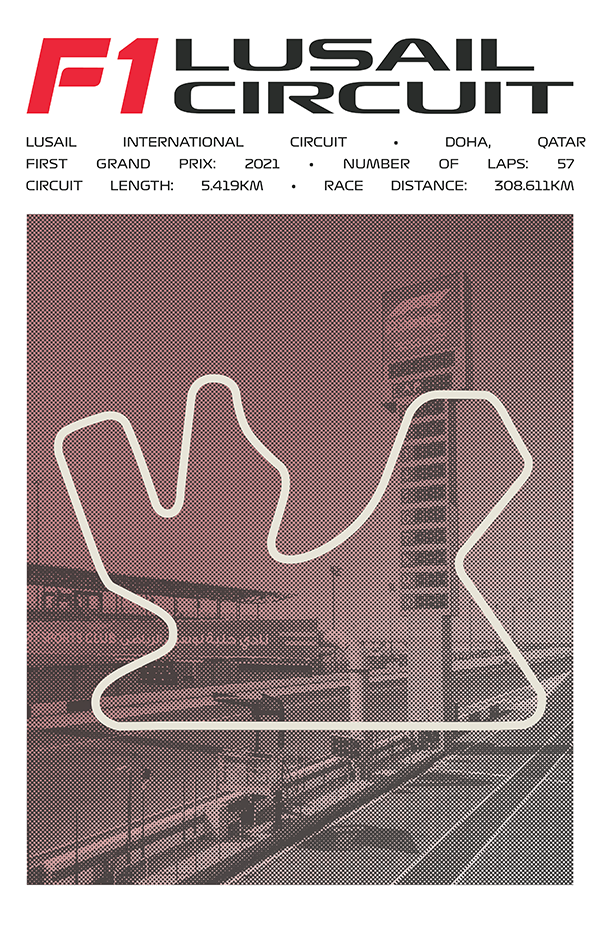Lusail International Circuit Poster – Picture Series