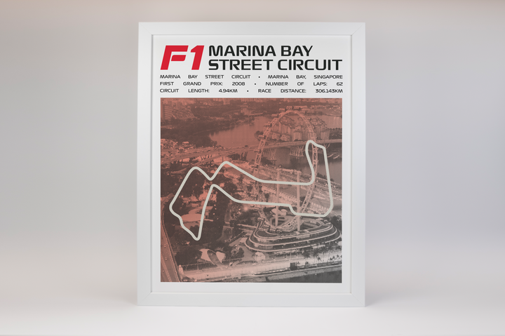 Marina Bay Street Circuit Poster – Picture Series