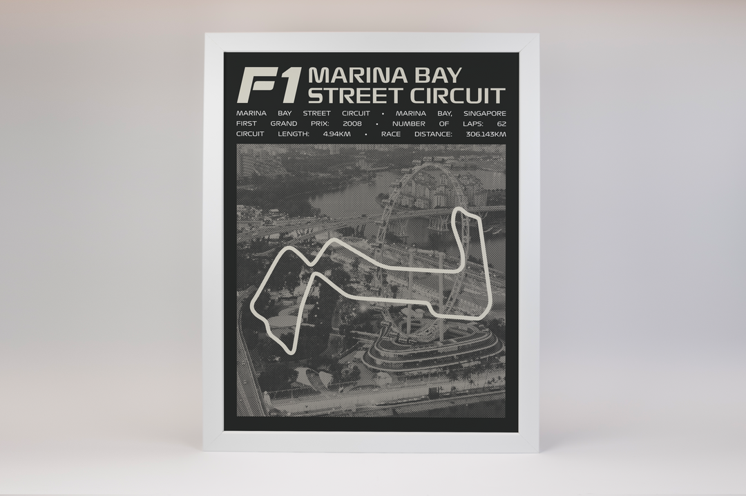 Marina Bay Street Circuit Poster – Picture Series