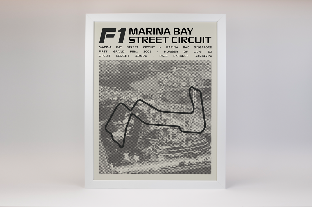 Marina Bay Street Circuit Poster – Picture Series