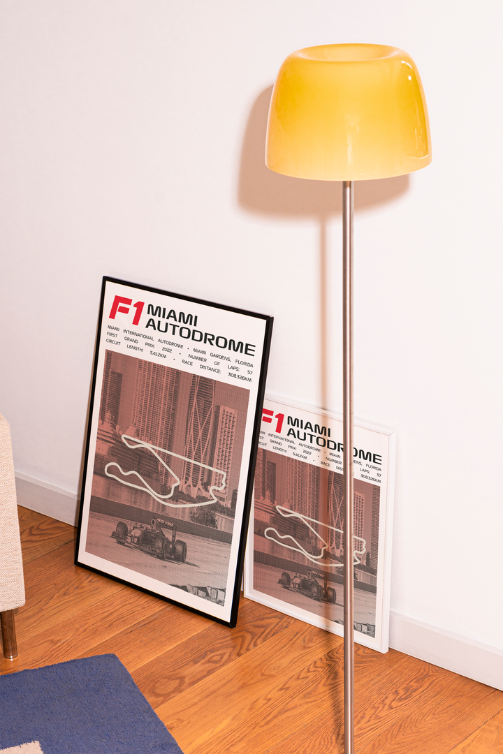 Miami International Autodrome Poster – Picture Series