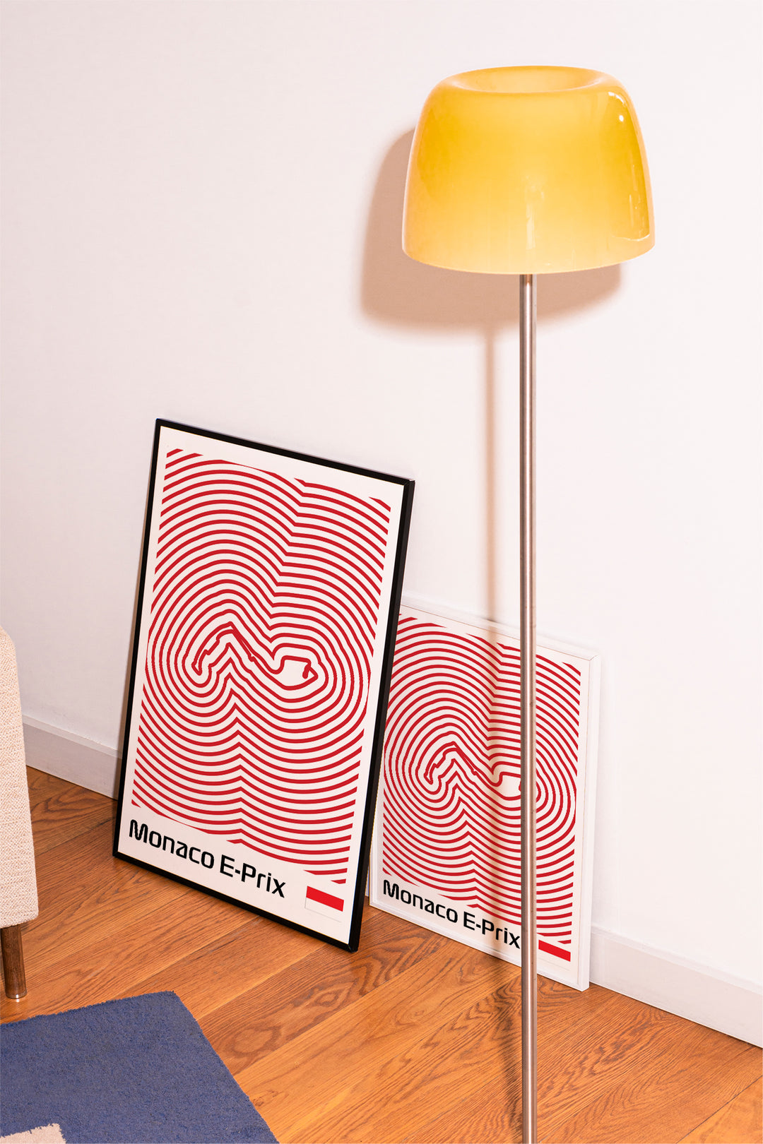 Monaco E-Prix Poster – Line Series