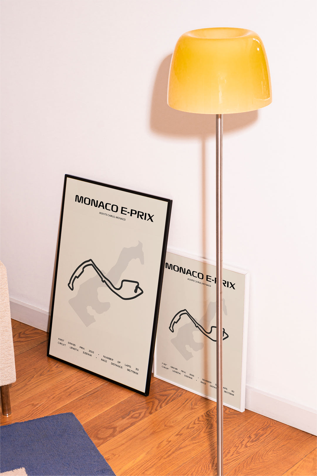 Monaco E-Prix Poster – Minimal Series