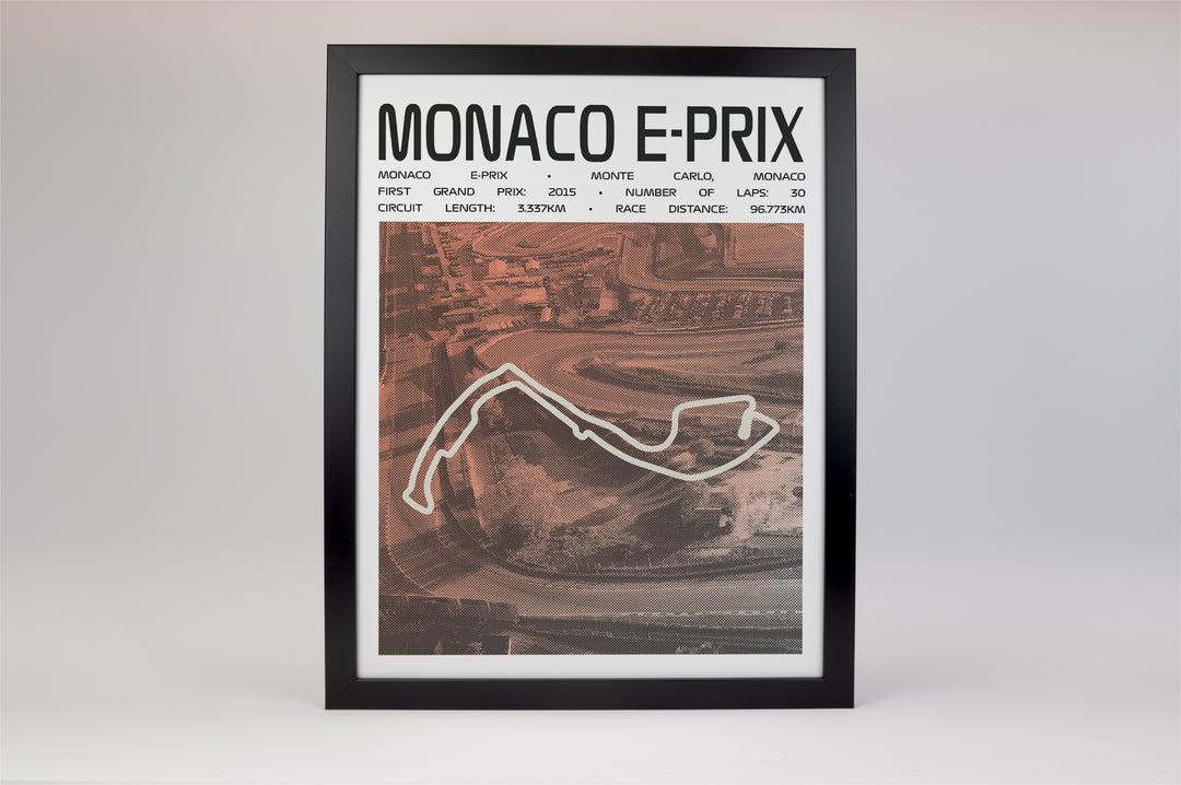 Monaco E-Prix Poster – Picture Series