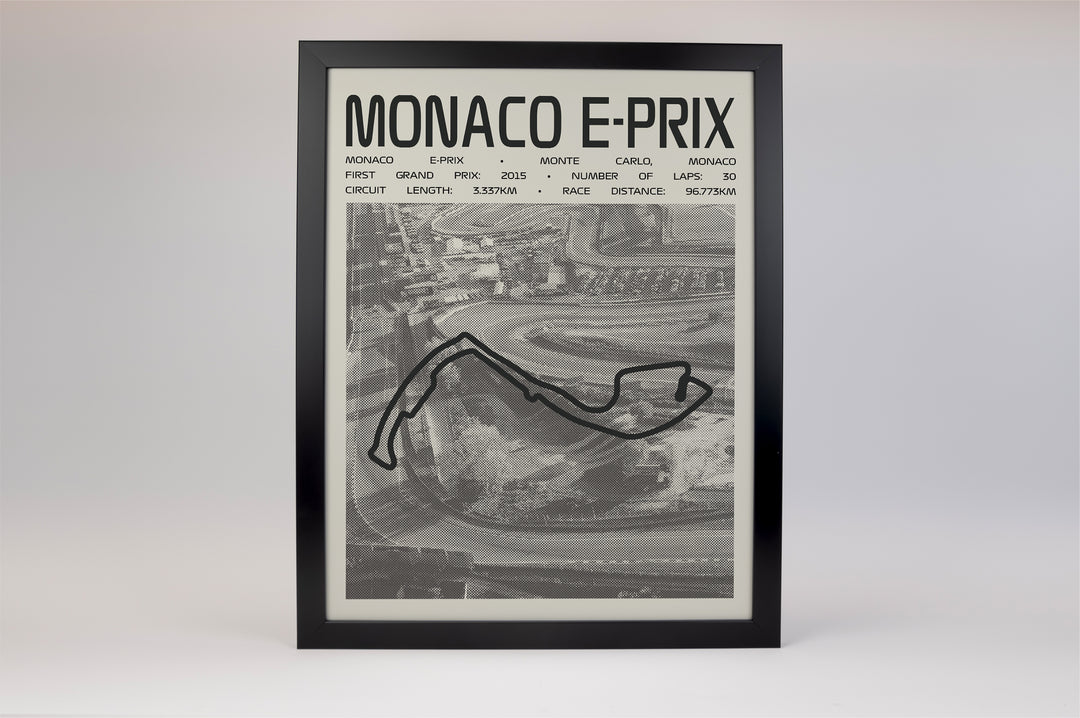 Monaco E-Prix Poster – Picture Series