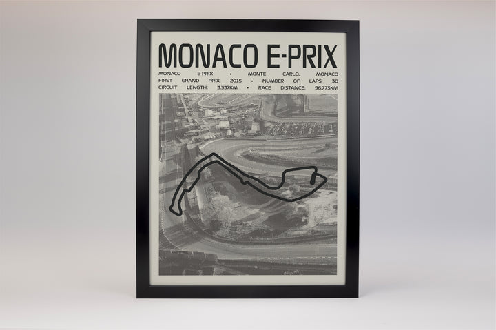 Monaco E-Prix Poster – Picture Series