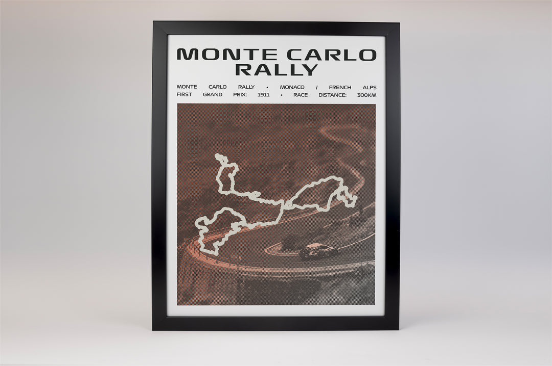 Monte Carlo Rally Poster – Picture Series