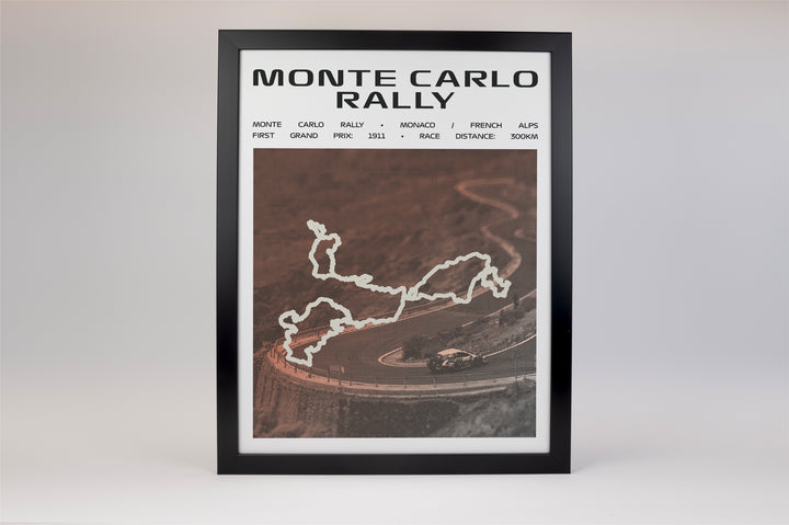 Monte Carlo Rally Poster – Picture Series
