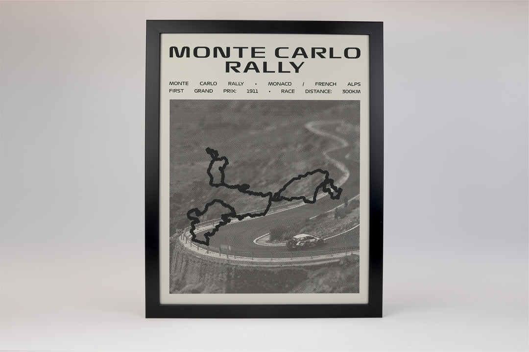 Monte Carlo Rally Poster – Picture Series