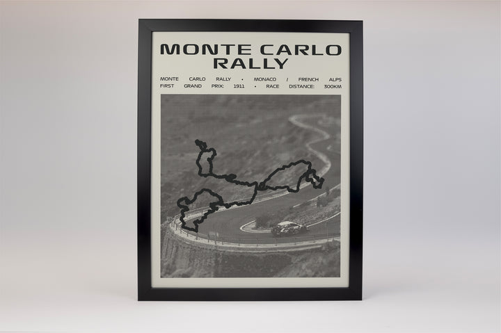Monte Carlo Rally Poster – Picture Series