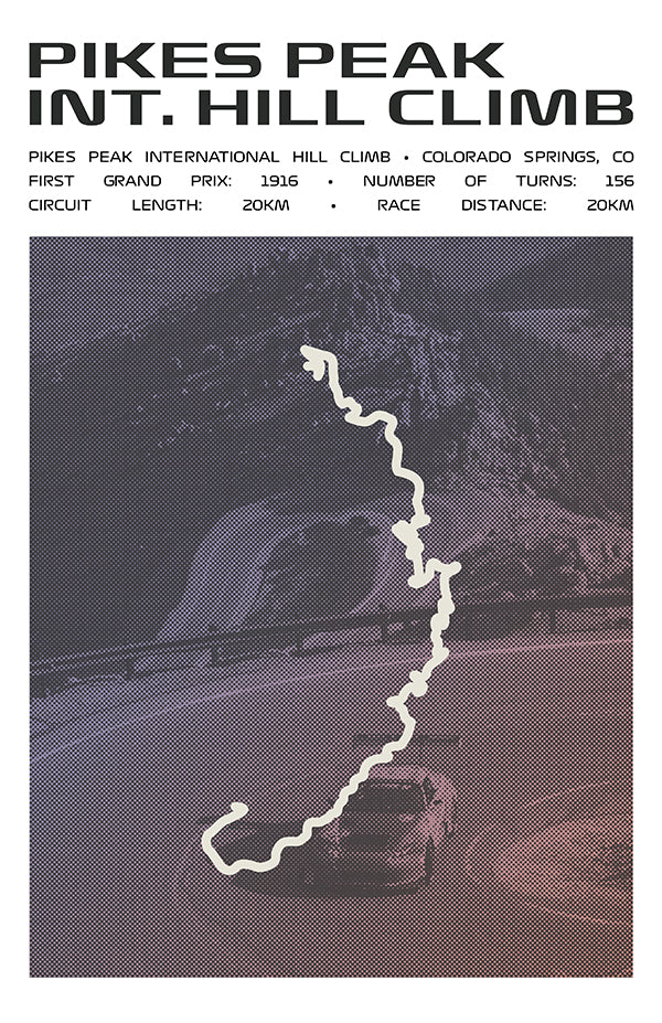 Pikes Peak International Hill Climb Poster – Picture Series